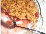 Ricetta Crumble di mele e fragole