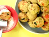 Ricetta Polpette di verdure con salsa yogurt al curry