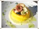 Ricetta Vol au vent duchessa con polipo su crema di porri