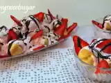Ricetta Profiterole ultra rapido alle fragole