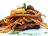 Ricetta Linguine con seppie e pesto primo piatto di mare