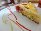 Ricetta Crostata frolla-fragola con crema e fragole