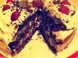 Ricetta Torta foresta nera con fragole