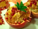 Ricetta Risotto al salmone e melograno