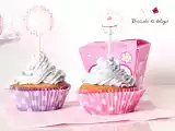 Ricetta Cupcakes con cuore morbido di cioccolato