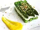 Ricetta Sandwich di asparagi e ricotta con zabaione al parmigiano