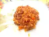 Ricetta Risotto al ragù di carne