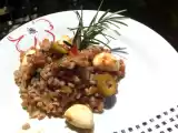 Ricetta Insalata di farro con melanzane, pomodorini e mozzarella
