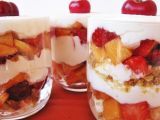 Ricetta Macedonia in bicchiere con lemon posset