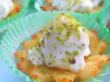 Ricetta Tartellette alla crema di formaggi e pistacchi