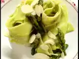 Ricetta Pappardelle alla crema di asparagi