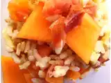 Ricetta Insalata di riso integrale con melone e speck