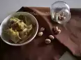 Ricetta Pappardelle a nido e pesto di pistacchi