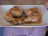 Ricetta Video ricetta pollo al vino bianco con battuto di aglio e prezzemolo