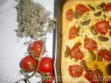 Ricetta Focaccia pomodorini e olive