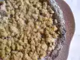 Ricetta Crostata streusel con marmellata di fichi