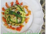 Ricetta Intreccio di zucchine al branzino