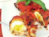 Ricetta Involtini di melanzane con prosciutto e scamorza