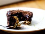 Ricetta Tortino al budino di cioccolato e banana