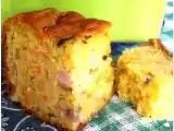 Ricetta Plumcake salato carote, funghi e pancetta