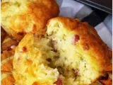 Ricetta Muffin con peperoni e mini wurstel