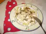 Ricetta Penne con pancetta croccante e fiori di zucca