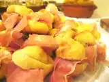 Ricetta Bignè salato con crema di caprino e prosciutto