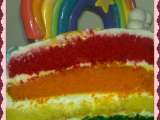 Ricetta The rainbow cake di martha stewart