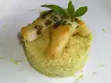 Ricetta Tortino di cous cous con bastoncini di baccala'