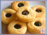 Ricetta Occhio di bue salato con marmellata di cipolle