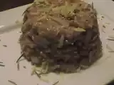 Ricetta Risotto al vino rosso, parmigiano e rosmarino