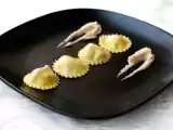 Ricetta Ravioli di cotechino e lenticchie in salsa di fagioli