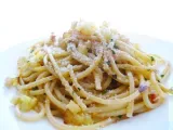 Ricetta Spaghetti al pesto di agrumi