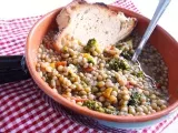 Ricetta Zuppa di lenticchie e broccolo
