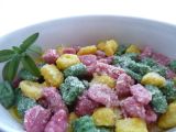 Ricetta Gnocchi di patate tricolore