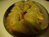Ricetta Bocconcini di pasta filo con spinaci e formaggio feta ( spanakotiropitakia)