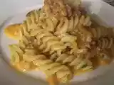 Ricetta Fusilli con zucca, noci e speck