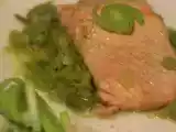 Ricetta Filetto di salmone ai porri e sale rosa dell'himalaya