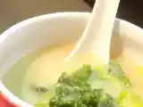 Ricetta Zuppa di verza e latte di soia