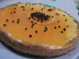 Ricetta Cheesecake all'arancia e cioccolato