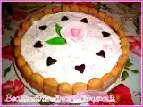 Ricetta Torta mousse al cioccolato bianco e amarena
