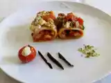 Ricetta Paccheri ripieni con melanzane, pesce spada e mozzarella di bufala campana dop