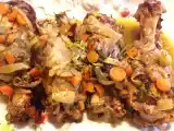 Ricetta Stinco di maiale al forno con verdure