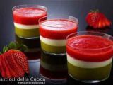 Ricetta Semifreddo tricolore