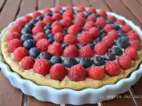 Ricetta Crostata di lamponi e mirtilli con crema al limone