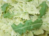 Ricetta Farfalle al pesto di rucola del vesuvio e limone di sorrento