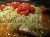 Ricetta Filetti di cernia in crosta di zucchine e pomodorini pachino