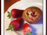 Ricetta Muffin integrali con fragole e cioccolato bianco