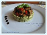 Ricetta Cous cous al pesto e melanzane