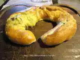 Ricetta Cornettone salato con zucchine e robiola